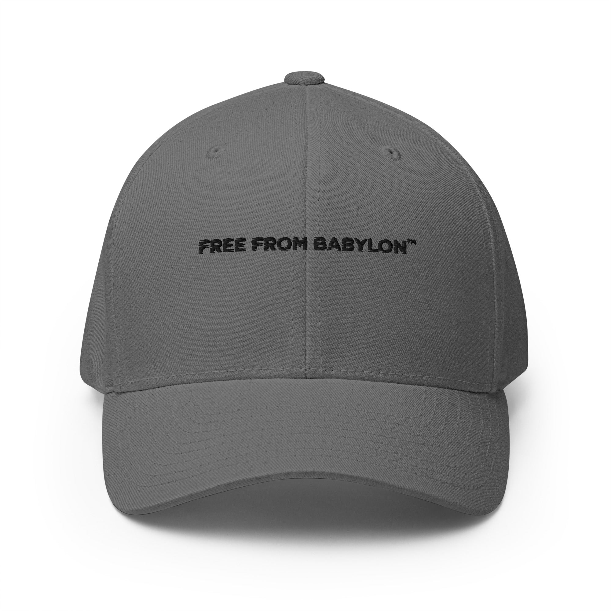 Free From Babylon White Baseball Cap