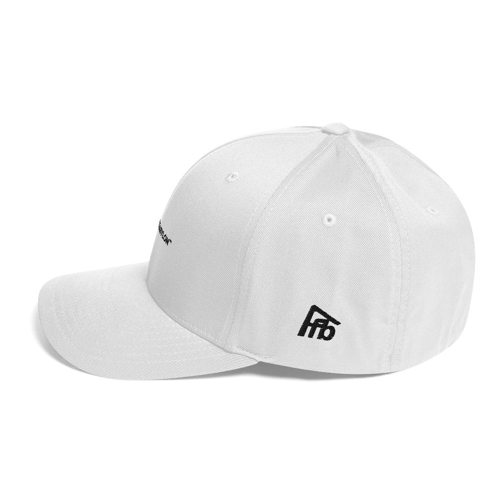 Free From Babylon White Baseball Cap