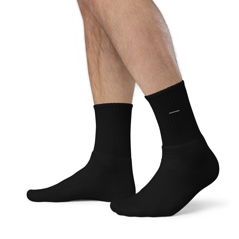 Free From Babylon Black Socks - Free From Babylon