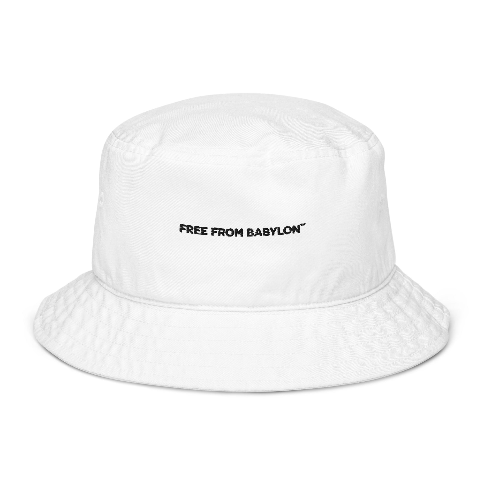 Free From Babylon Organic bucket hat - Free From Babylon